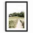 Farmhouse Wall Art – Quiet Country Path Print for Rustic Home Decor