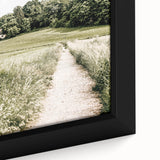 Farmhouse Wall Art – Quiet Country Path Print for Rustic Home Decor