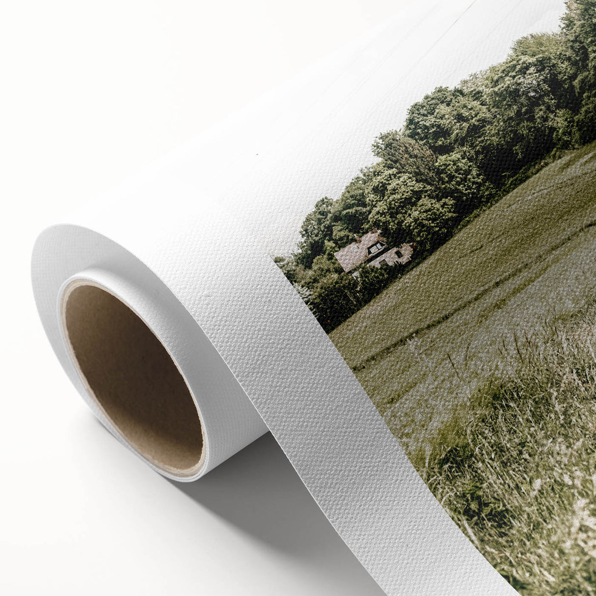 Farmhouse Wall Art – Quiet Country Path Print for Rustic Home Decor