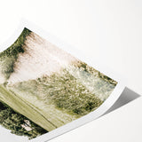 Farmhouse Wall Art – Quiet Country Path Print for Rustic Home Decor