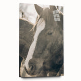 Rustic Horse Wall Art | Farmhouse Decor | Country Style Animal Print