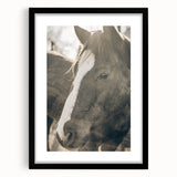 Rustic Horse Wall Art | Farmhouse Decor | Country Style Animal Print