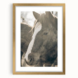 Rustic Horse Wall Art | Farmhouse Decor | Country Style Animal Print