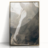 Rustic Horse Wall Art | Farmhouse Decor | Country Style Animal Print