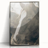 Rustic Horse Wall Art | Farmhouse Decor | Country Style Animal Print