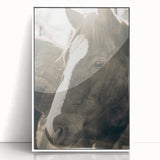 Rustic Horse Wall Art | Farmhouse Decor | Country Style Animal Print