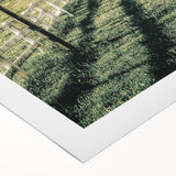 Farmhouse Wall Art – Winding Fence Print for Rustic Country Decor