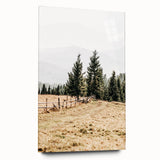 Rustic Farmhouse Wall Art – Countryside Pathway with Trees Print