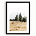 Rustic Farmhouse Wall Art – Countryside Pathway with Trees Print