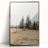 Rustic Farmhouse Wall Art – Countryside Pathway with Trees Print