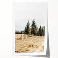 Rustic Farmhouse Wall Art – Countryside Pathway with Trees Print