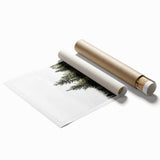 Rustic Farmhouse Wall Art – Countryside Pathway with Trees Print