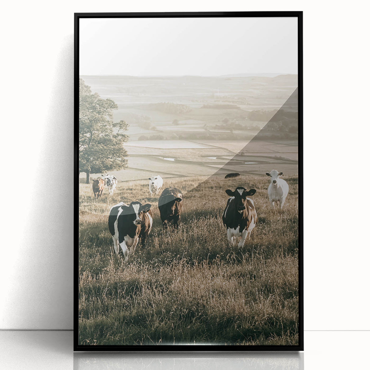 Farmhouse Wall Art - Rustic Country Style Art with Vintage Farmhouse Charm