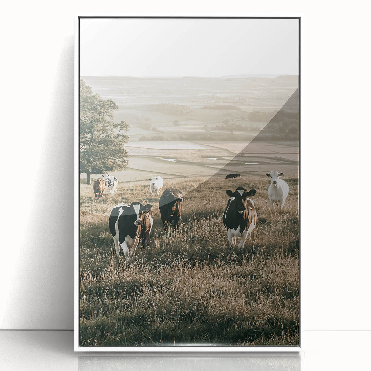 Farmhouse Wall Art - Rustic Country Style Art with Vintage Farmhouse Charm