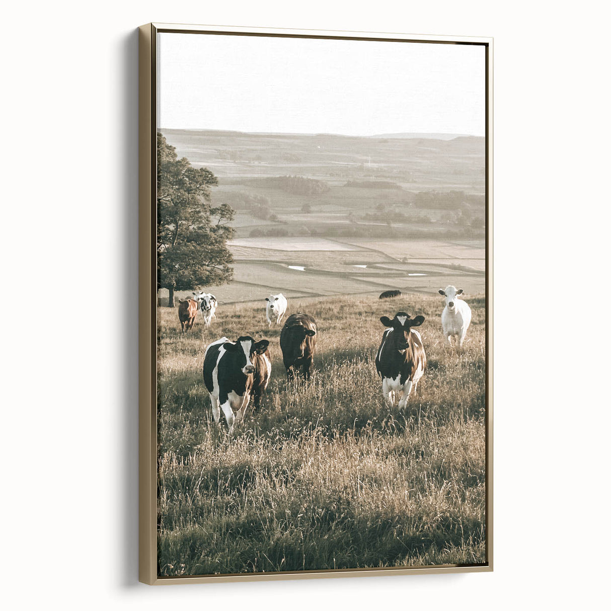 Farmhouse Wall Art - Rustic Country Style Art with Vintage Farmhouse Charm