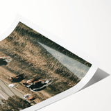 Farmhouse Wall Art - Rustic Country Style Art with Vintage Farmhouse Charm