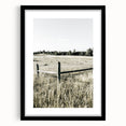 Farmhouse Wall Art - Rustic Country Fence with Vintage Farmhouse Charm