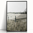 Farmhouse Wall Art - Rustic Country Fence with Vintage Farmhouse Charm