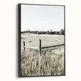 Farmhouse Wall Art - Rustic Country Fence with Vintage Farmhouse Charm
