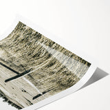 Farmhouse Wall Art - Rustic Country Fence with Vintage Farmhouse Charm