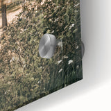 Farmhouse Wall Art - Rustic Fence and Foliage with Warm Country Charm