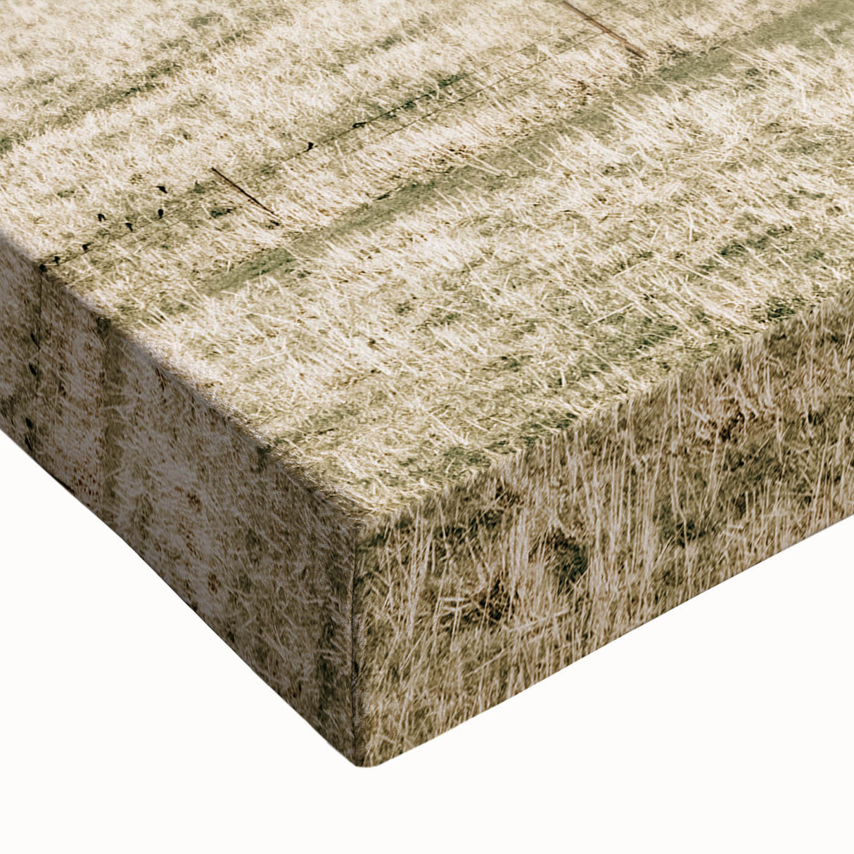Farmhouse Wall Art - Vintage Country Home with Rolling Green Hills