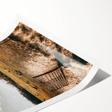 Farmhouse Wall Art - Pastoral Sheep in Field with Rustic Country Charm