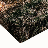 Farmhouse Wall Art - Serene Hay Bale in Field with Rustic Country Charm