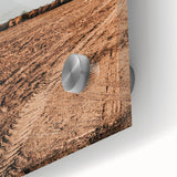 Farmhouse Wall Art - Rustic Plowed Field with Country Farmhouse Charm