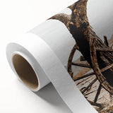 Rustic Farmhouse Wall Art - Antique Wagon Wheel Country Style Decor