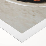 Farmhouse Wall Art - Rustic Coffee Beans Close-Up with Vintage Charm