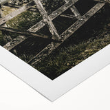 Rustic Private Gate Wall Art – Farmhouse Countryside Aesthetic