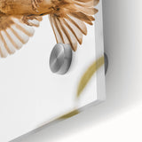 Farmhouse Wall Art | Rustic Sparrow in Flight | Vintage Country Style Print