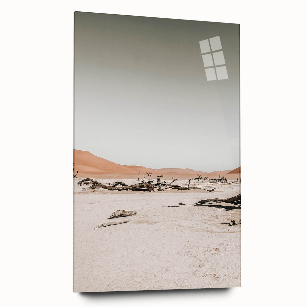 Desert Landscape Wall Art – Rustic Farmhouse Style Natural Decor Print