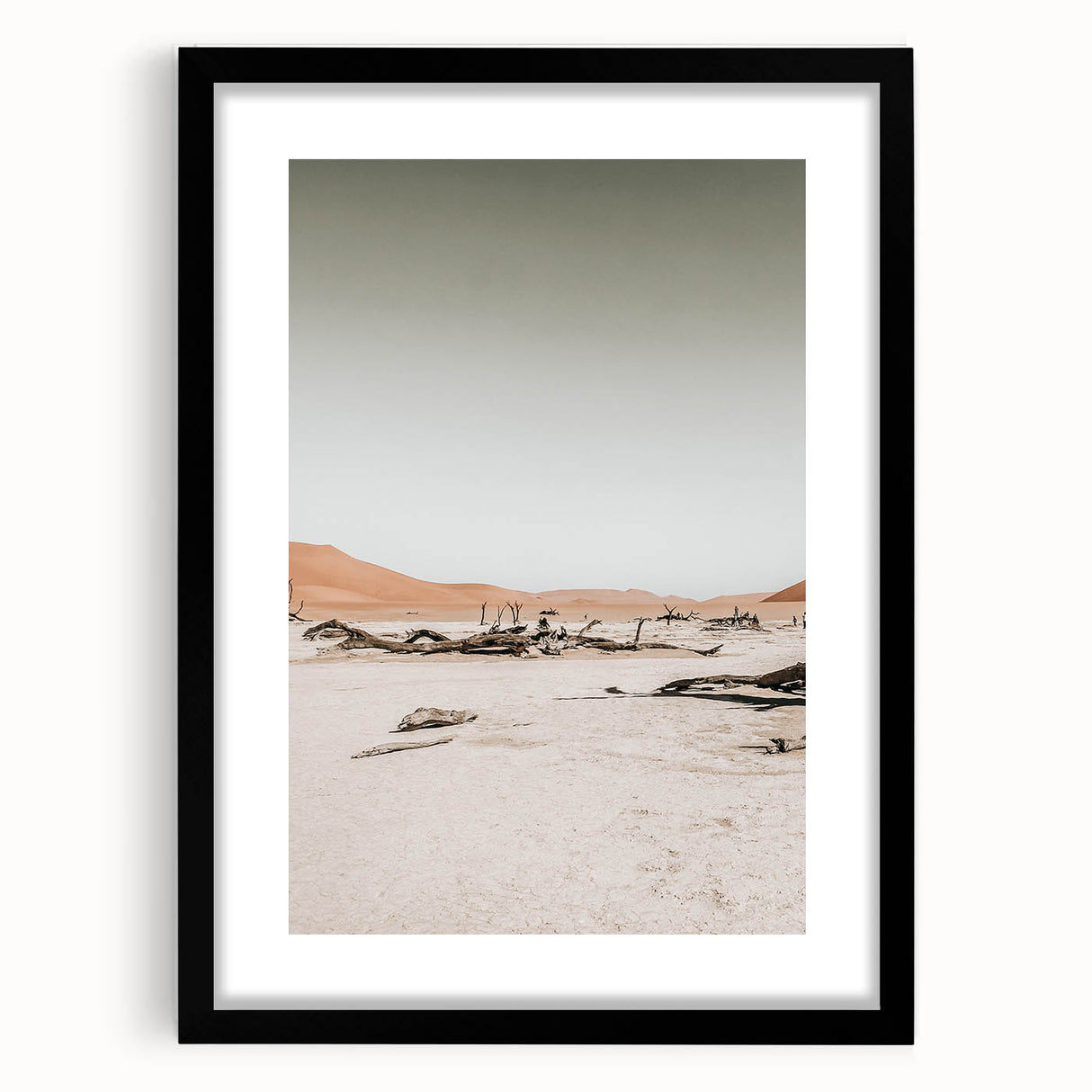 Desert Landscape Wall Art – Rustic Farmhouse Style Natural Decor Print