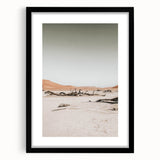 Desert Landscape Wall Art – Rustic Farmhouse Style Natural Decor Print