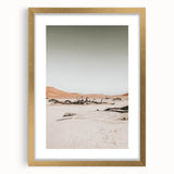 Desert Landscape Wall Art – Rustic Farmhouse Style Natural Decor Print