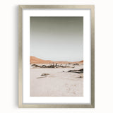 Desert Landscape Wall Art – Rustic Farmhouse Style Natural Decor Print