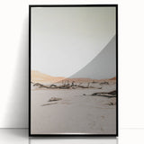 Desert Landscape Wall Art – Rustic Farmhouse Style Natural Decor Print