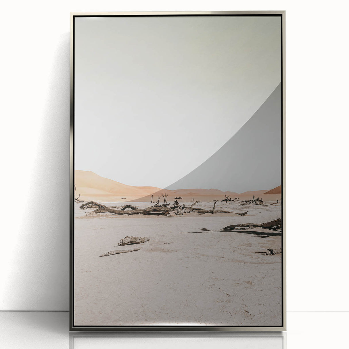 Desert Landscape Wall Art – Rustic Farmhouse Style Natural Decor Print