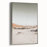 Desert Landscape Wall Art – Rustic Farmhouse Style Natural Decor Print