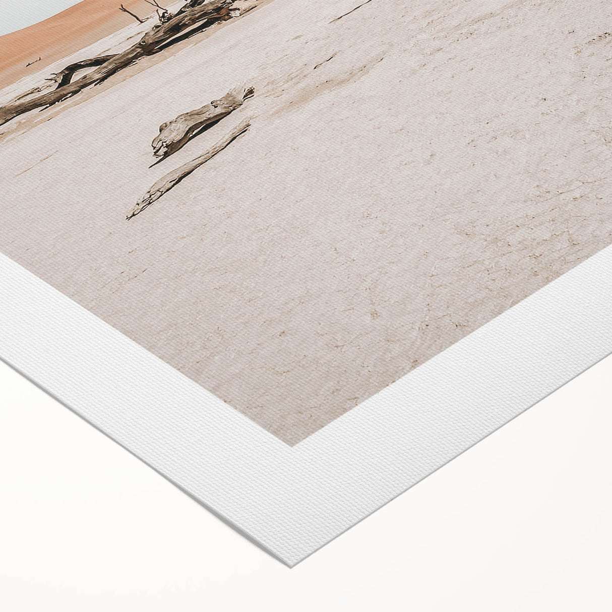 Desert Landscape Wall Art – Rustic Farmhouse Style Natural Decor Print