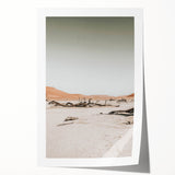 Desert Landscape Wall Art – Rustic Farmhouse Style Natural Decor Print