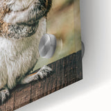 Charming Squirrel Wall Art – Rustic Farmhouse Nature-Inspired Decor