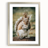 Charming Squirrel Wall Art – Rustic Farmhouse Nature-Inspired Decor