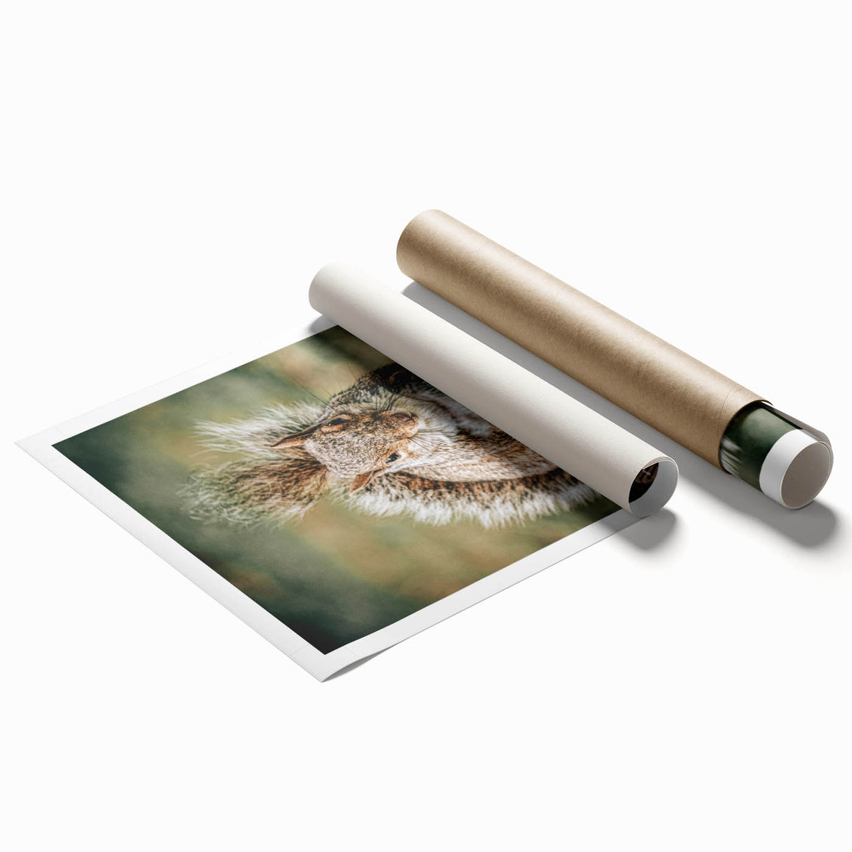Charming Squirrel Wall Art – Rustic Farmhouse Nature-Inspired Decor