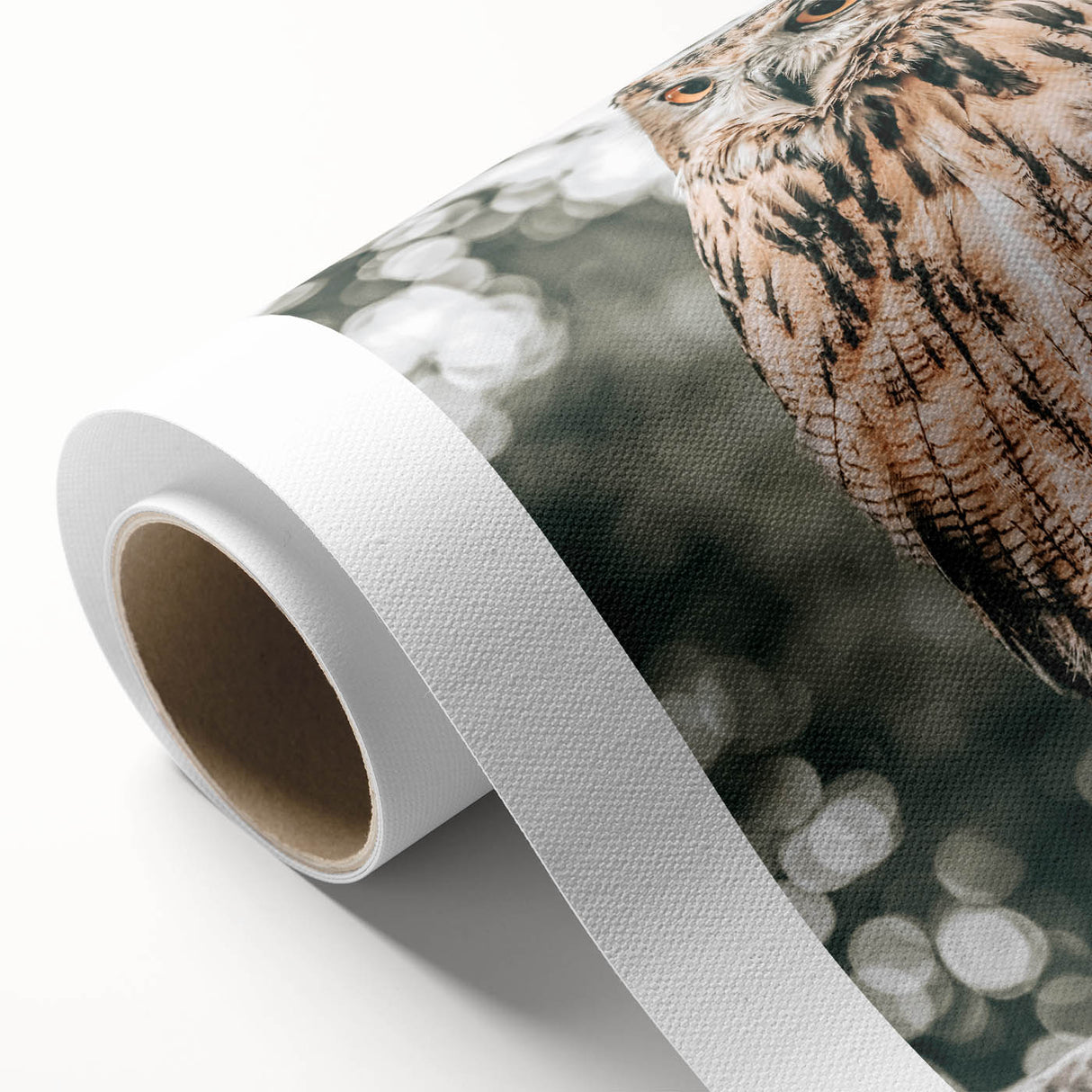 Majestic Owl Wall Art – Rustic Farmhouse Nature-Inspired Decor Print