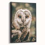 Barn Owl Wall Art – Rustic Farmhouse Nature-Inspired Decor Print