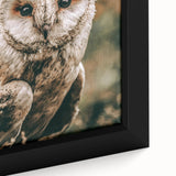 Barn Owl Wall Art – Rustic Farmhouse Nature-Inspired Decor Print