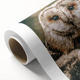 Barn Owl Wall Art – Rustic Farmhouse Nature-Inspired Decor Print